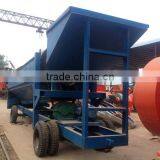 Large Capacity Mobile Drum Screen, Drum Sieve, Mobile Trommel for Sale thumbnail-2