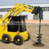 China Mini/Small Skid Steer Drilling Rig With Self-developed Technology (0.7T 0.36 Capacity CE Approved)