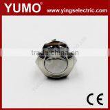 JS16F-10-J-N ROHS 16mm Flat Round 1NO Momentary Screw Terminal 2A/36VDC Push Button Switch Elevator Push Button thumbnail-1