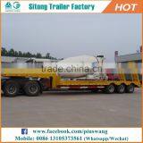Classic Low Loader Trailer Height 3 Axles Heavy Haul Lowboy Trailers For Sale thumbnail-3