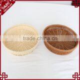 Graceful Weaved Round PP Rattan Bread Basket for Wholesale thumbnail-3