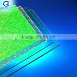 UV Coating 4/6/8/10/12mm plastic sheets embossed for decorative ceiling plates