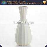 Chaozhou Factory Hot Selling White Ceramic Vase Home Decoration thumbnail-1