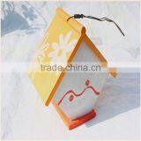 Hot Sale Eco-friendly New Unfinished Wooden Bird House Wholesale thumbnail-4