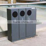 Arlau Metal Steel Street Sorted Trash Can thumbnail-5