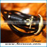 Cheapest Hot Sale 2017 Jewelry Mens Bracelet Anchor Hook Bracelet thumbnail-6