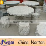 Garden decorative antique stone table and bench NTS-B262A