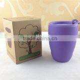 Ceramic Coffee Mug Cup With Plastic Lid thumbnail-1