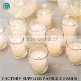 Flamless Round Glass Wax Filled Tealight Candle thumbnail-5