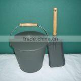 Heat-resistant Coal Bucket With Shovel