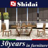 NEW CONTEMPORARY WALNUT COLOR DINING SET A-46 thumbnail-1