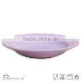 Hot Sell Stoneware Embossed Soup Plate