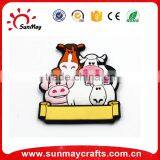 Wholesale Farm Animal Soft Pvc Souvenir Fridge Magnet for Sale thumbnail-1