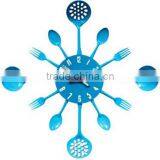 Hot Selling Household Creative Cutlery Metal Wall Clock thumbnail-4