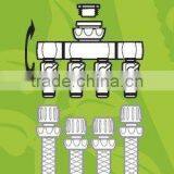 Brass 4-way Ball Valve thumbnail-1