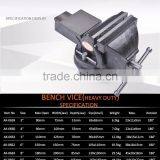 5" Heavy Duty Adjustable Bench Vise thumbnail-5