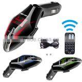 2016 New Wireless Green LCD Car Kit MP3 Player FM Transmitter Remote Control thumbnail-1