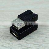 2016 New Arrival Flexible Swivel Twist Angle 360 Degree USB 2.0 Male to Female Adapter Connector thumbnail-1