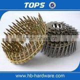 Cheap Price Painted Pallet Coil Nails/ Coil Roofing Nails Smooth Shank Factory thumbnail-6