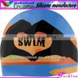 Custom Logo Swimming Team Silicone Swim Cap