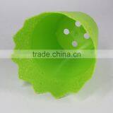 Cheap Color Plastic Flower Garden Pots With Crown Brim thumbnail-3