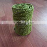 Burlap Ribbon Green Color 5'' Wide,10 Yards Long ,decoration in Party thumbnail-1