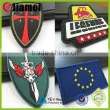 Custom Logo Design Rubber Silicone or Embroidery Baseball Cap Patch thumbnail-4