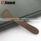 Custom Colored Leather Trim Jacket pu Zipper Pull