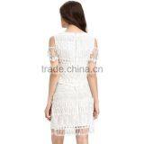 Domin Fashion Latest 2 Piece Style Fancy Lace Dress thumbnail-5