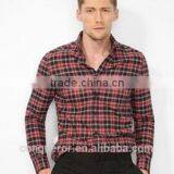 Men's High-grade Pure Cotton Plaid Shirt BSRT0070 thumbnail-2