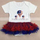 July 4 USA Romper Tutu Skirt Cotton thumbnail-2