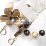 Unique Earring,Silver Earring,Stone Earring thumbnail-1