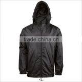 Guangzhou Custom Hooded Mens Windbreaker In Colors thumbnail-1