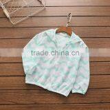 Wholesale Summer Hooded Light Cotton Zipper Girls Jacket thumbnail-6