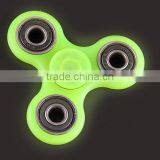 Fingertip Gyro Luminous Plate Finger Gyro Three Leaf Glowing Fingertip Spiral Adult Children Fluorescent Finger Helix thumbnail-4
