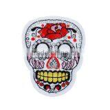 DIY Scrapbooking Craft Halloween Skull Sequins Stick On Fabric Polyester Appliques thumbnail-1