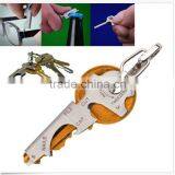 2016 New Arrival 8 In 1 Stainless Key Ring Hanging Buckle Multifunctional Tool Outdoor Survive Hot Sale thumbnail-1