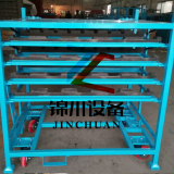 Customized Auto Parts Turnover Trolley Protection Stack Racks