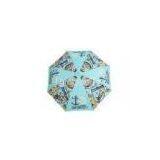 Customzied Windproof Disney Golf Umbrella / Brand Three Folding thumbnail-1