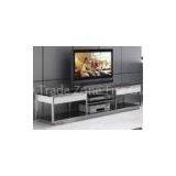 TV Cabinet Furniture Tempered Glass Tops thumbnail-1