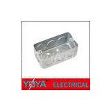 Galvanized Steel Electrical Conduit Boxes , Conduit Junction Box With Cover