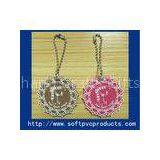 Flower Promotion Products Custom Key Chains / Novelty Soft PVC Rubber Keyrings thumbnail-1