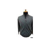 Sell Men's Cashmere Jacquard Cardigan Sweater thumbnail-1