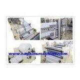 Tissue Paper Napkin Making Machine With Embossing And Folding Process