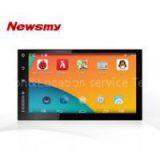 Newsmy Pure Android4.4 4core car navigation NU3001 7inch touch screen 1024*600 resolution super HD Newsmy CarPad 2S 24bit color dual BT,CAR DVD,Car DVD Navigation,Universal machine,GPS NAVIGATION