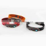 XP-LB-2174 Leaf Fashion Wrap Hip Hop Leather Bracelet for Gifts thumbnail-4