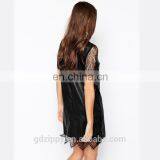 Express Dresses Women Leather Dress in Black thumbnail-3