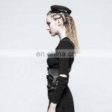 Punk Rave Gothic Black Chest Harness-top With Pockets S-217 thumbnail-2