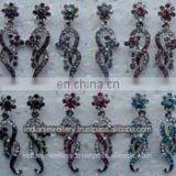 Antique Rhinestone Earrings Exporter, Rhinestone Earring Manufacturer thumbnail-6