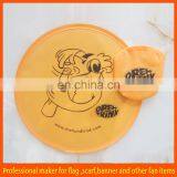 printing polyester foldable flying disc for promotion